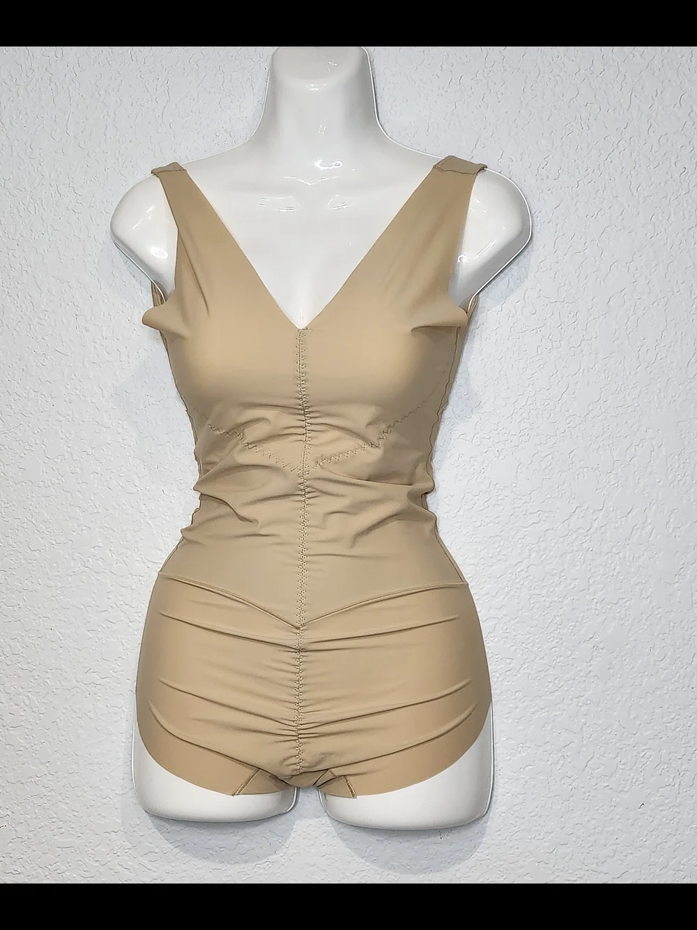 Women's Nude Shaping Bodysuit - Sculpting One-Piece